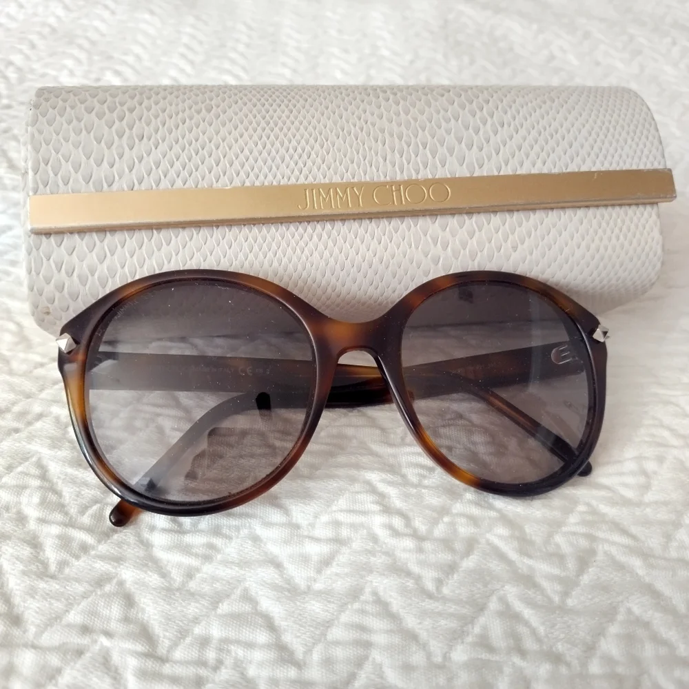Jimmy Choo Green Teacup Ladies Sunglasses